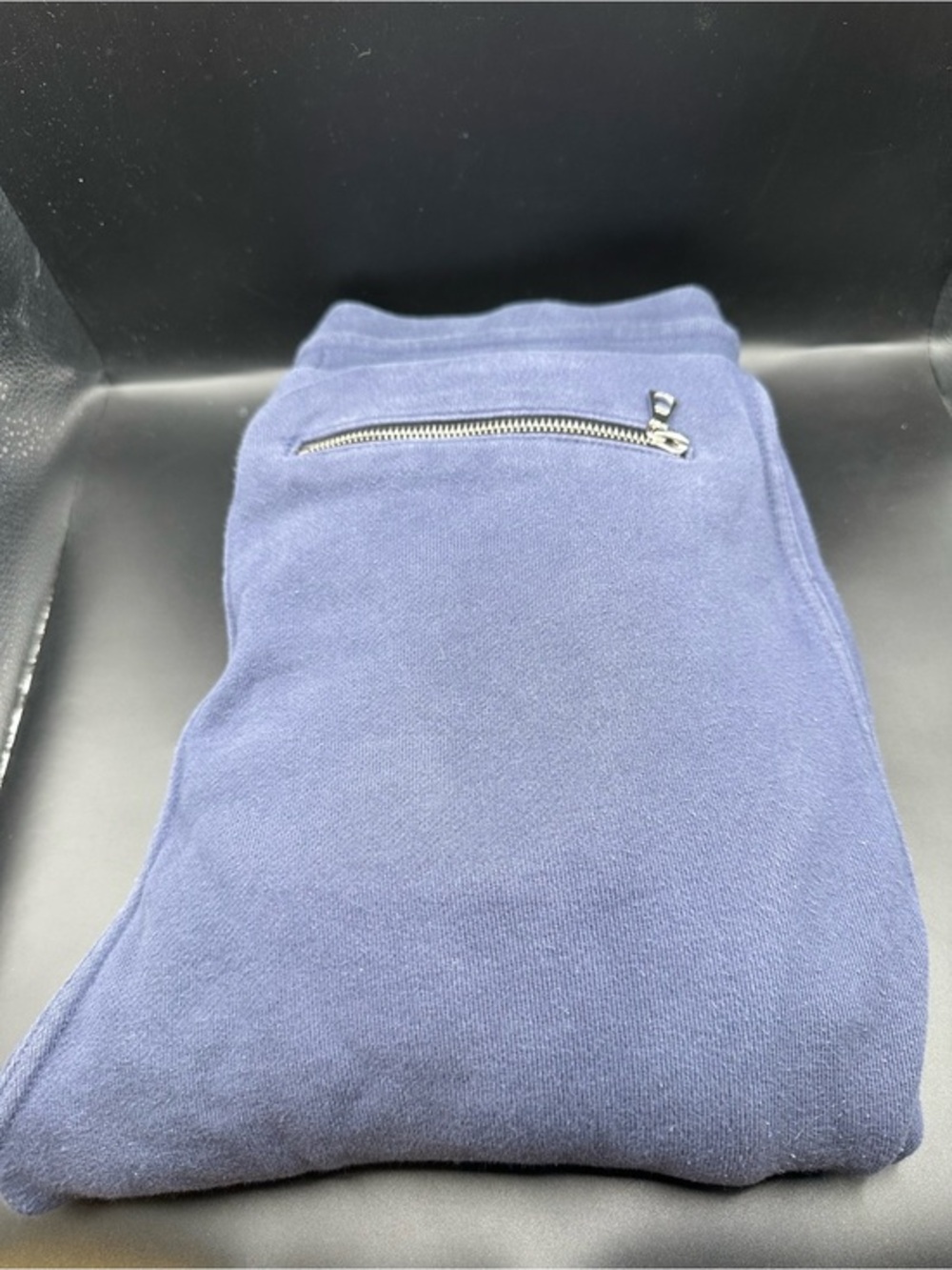 John Elliott Steel Blue Tapered Moto Jogger US2/M